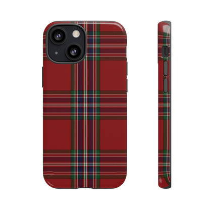 Scottish Tartan Phone Case - MacFarlane Red, Various