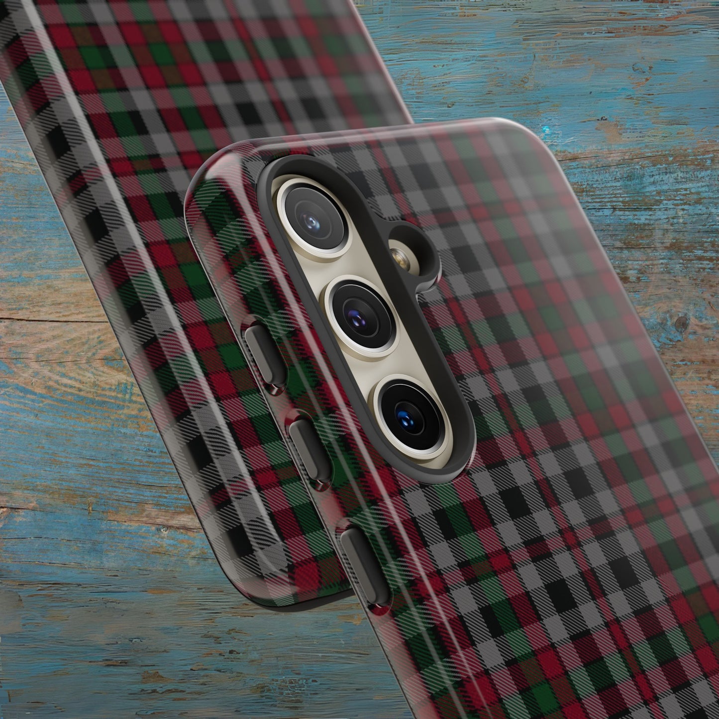 Étui de téléphone à motif tartan écossais - Borthwich, divers