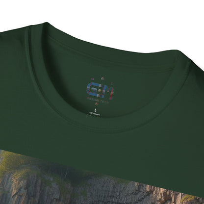 Fingal's Cave - Staffa Softstyle T-Shirt, Unisex Tee, Scottish Landmarks, Various Colours