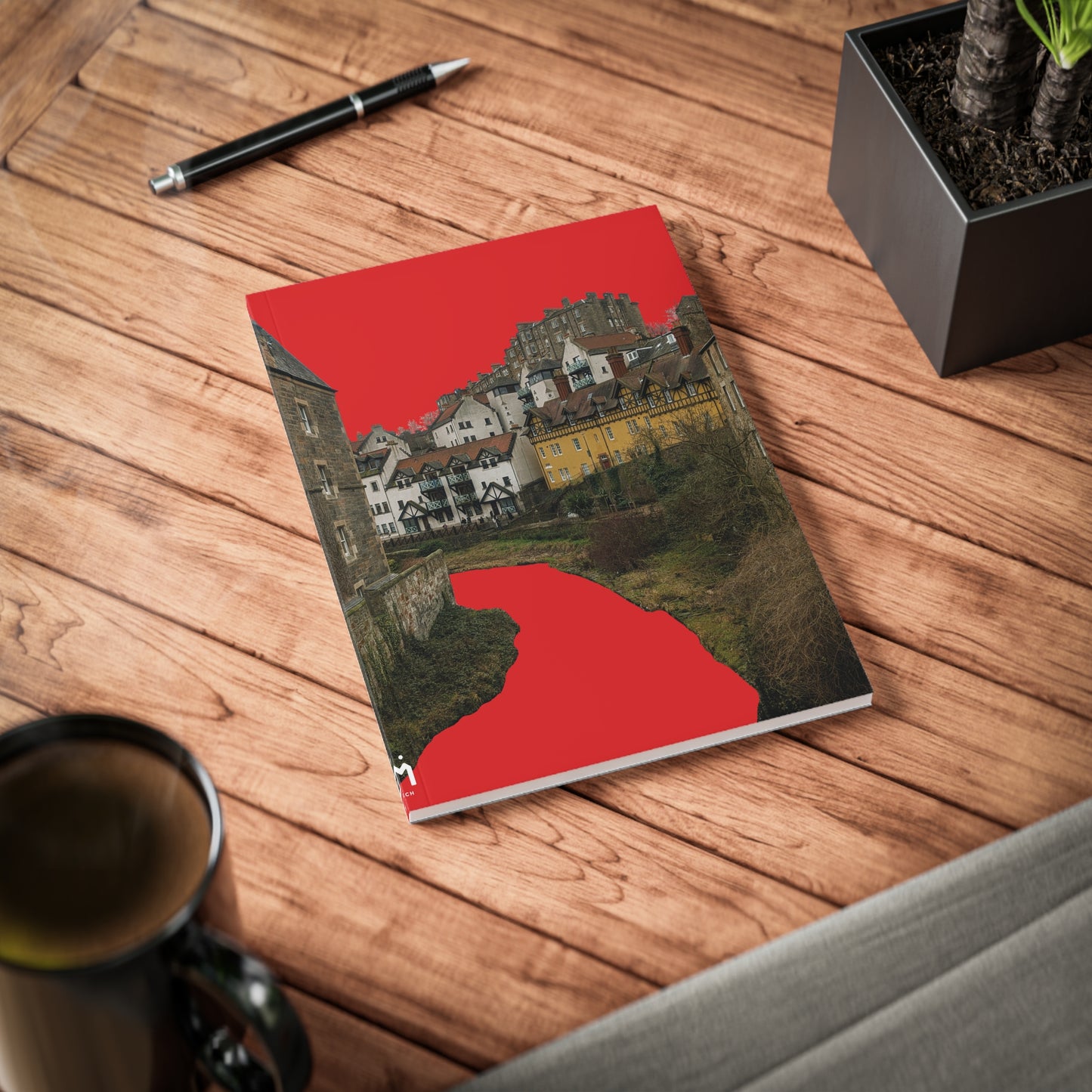 Scotland Up Close A5 Softcover Notebook - Photo Silhouettes