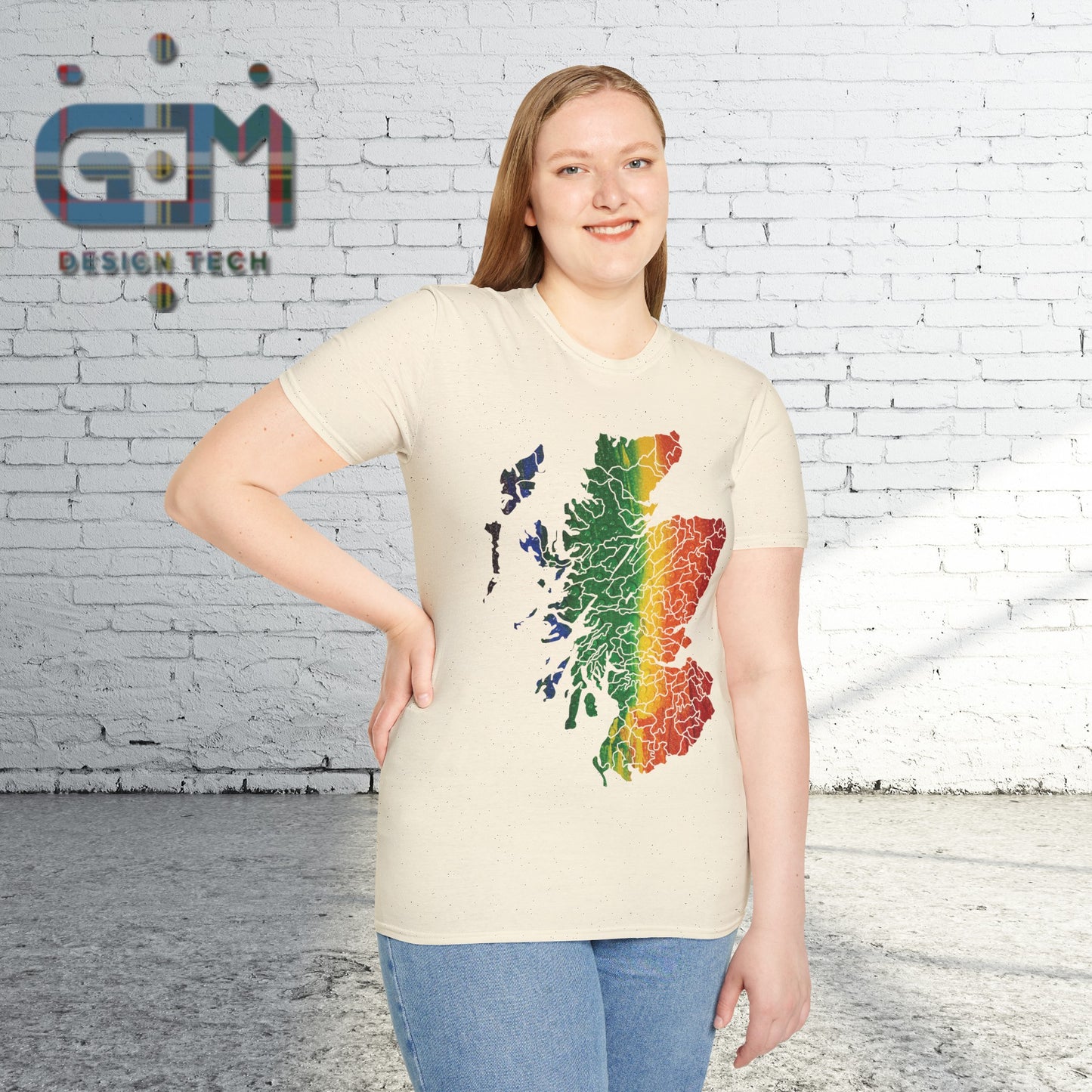 Scotland has PRiDE Rain Clan Regions Map Unisex T-Shirt, Various Colours