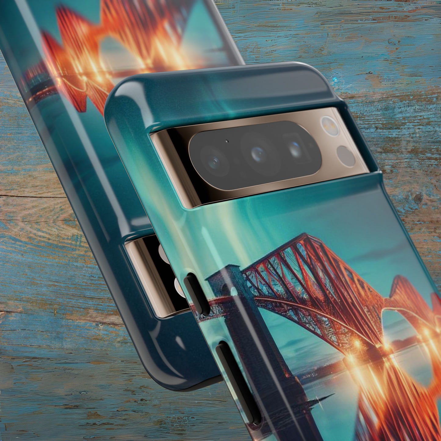 Forth Rail Bridge Art Phone Case, Scotland, Various