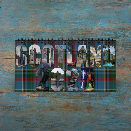 Scotland 2025 Desk Calendar