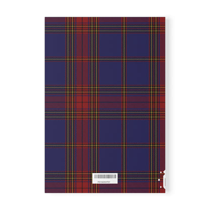 Scottish Tartan Softcover A5 Notebook - Leslie