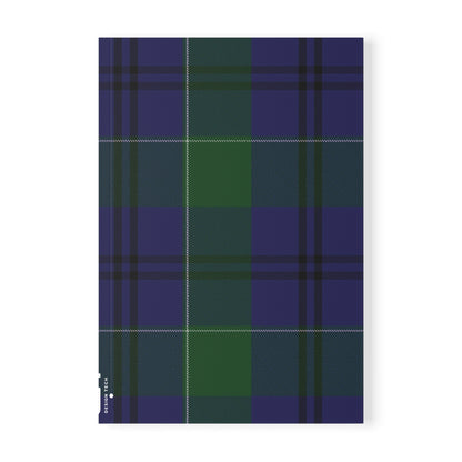 Scottish Tartan Softcover A5 Notebook - Oliphant