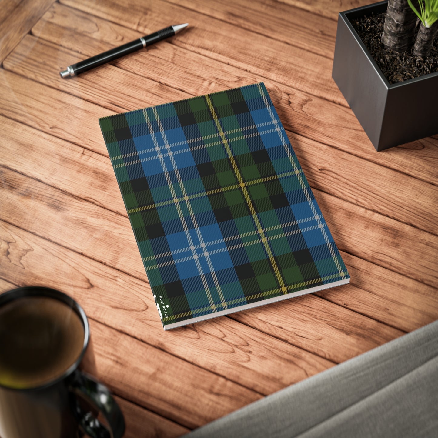 Scottish Tartan Softcover A5 Notebook - MacNeil