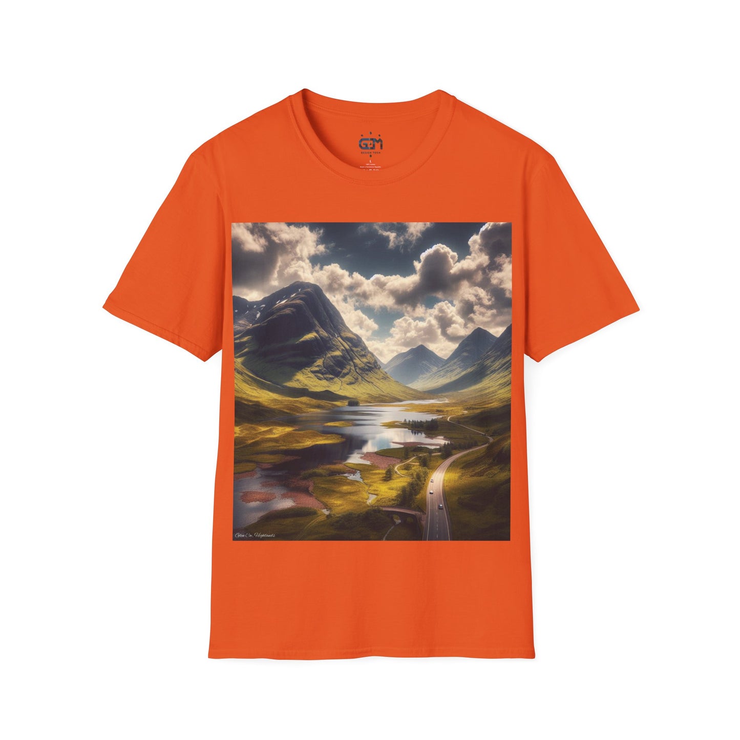 Glen Coe - Highlands Softstyle T-Shirt, Unisex Tee, Scottish Landmarks, Various Colours