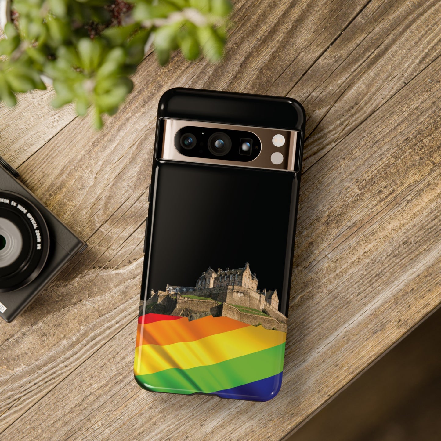 Edinburgh Castle Pride Rockface Phone Case - Flag, Various