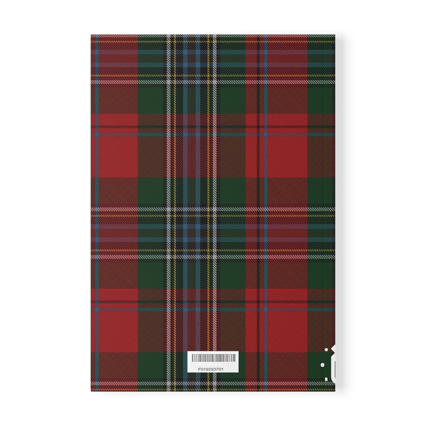 Scottish Tartan Softcover A5 Notebook - MacLean