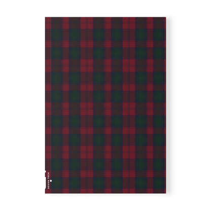 Scottish Tartan Softcover A5 Notebook - Lindsay