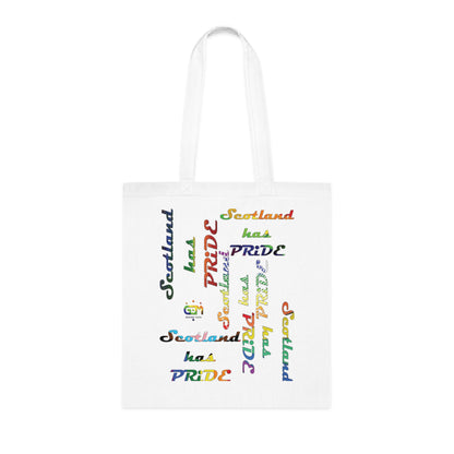 Scotland Pride Slogans Cotton Tote Bag