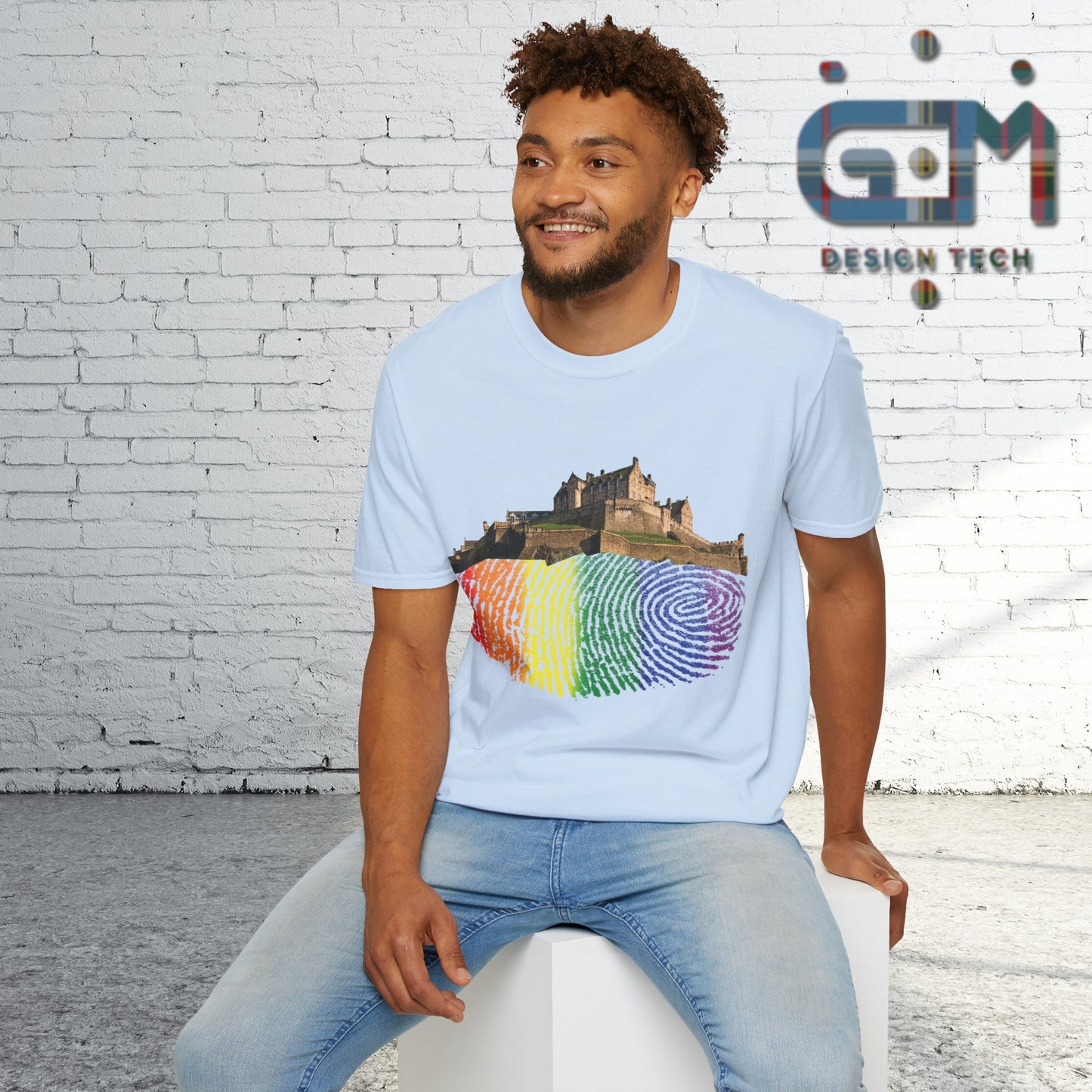 Edinburgh Castle on the Pride Rock Photo Unisex T-Shirt