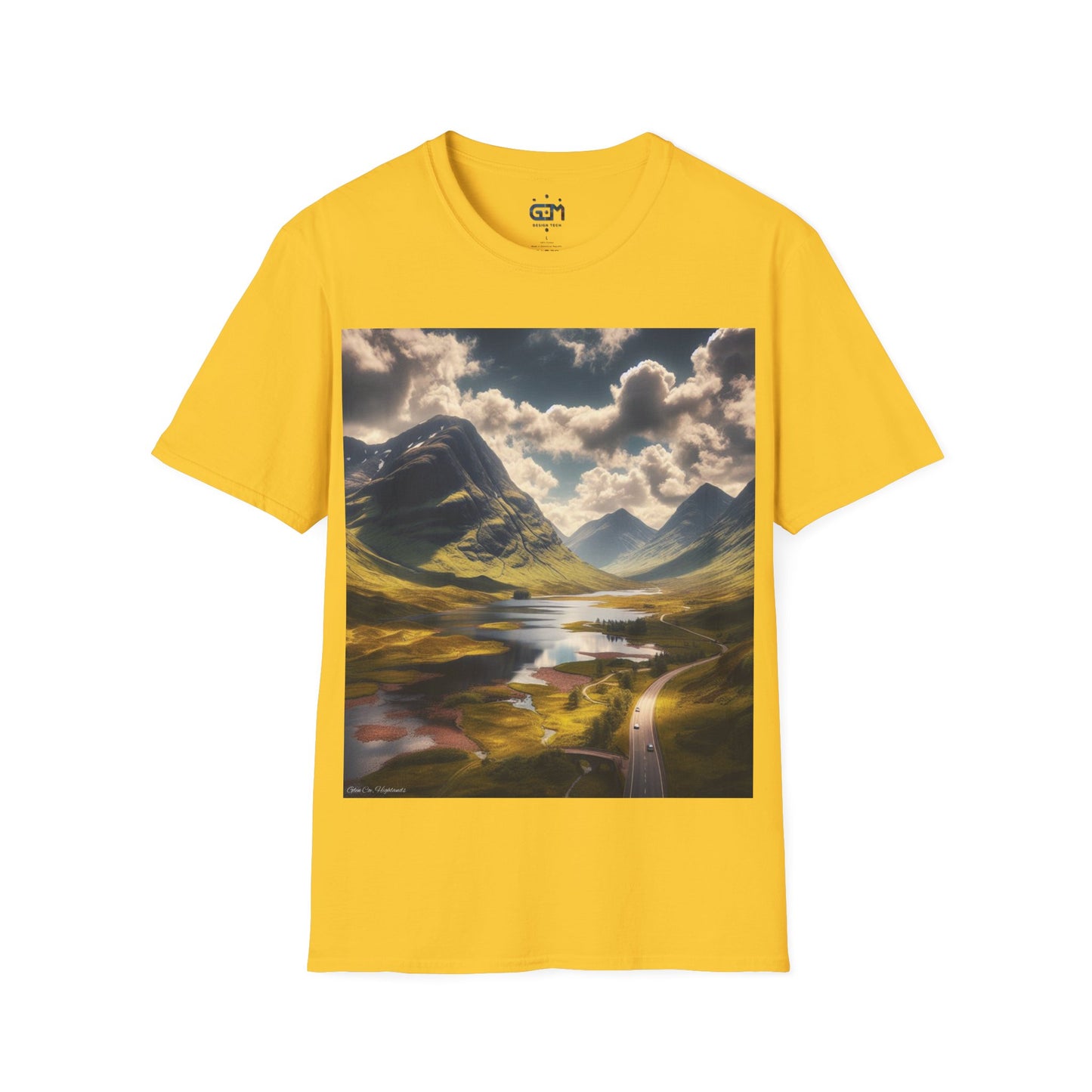 Glen Coe - Highlands Softstyle T-Shirt, Unisex Tee, Scottish Landmarks, Various Colours