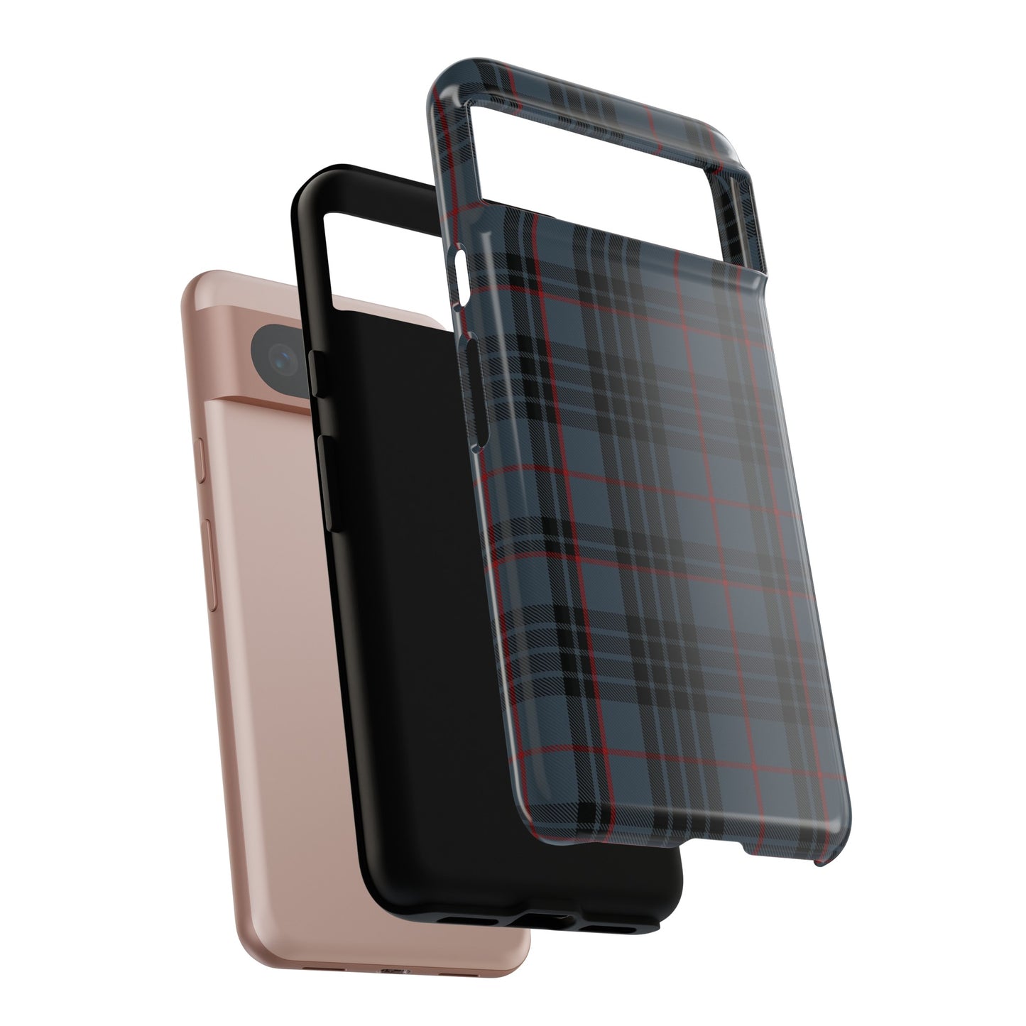 Étui de téléphone à motif tartan écossais - Mackay Blue, divers