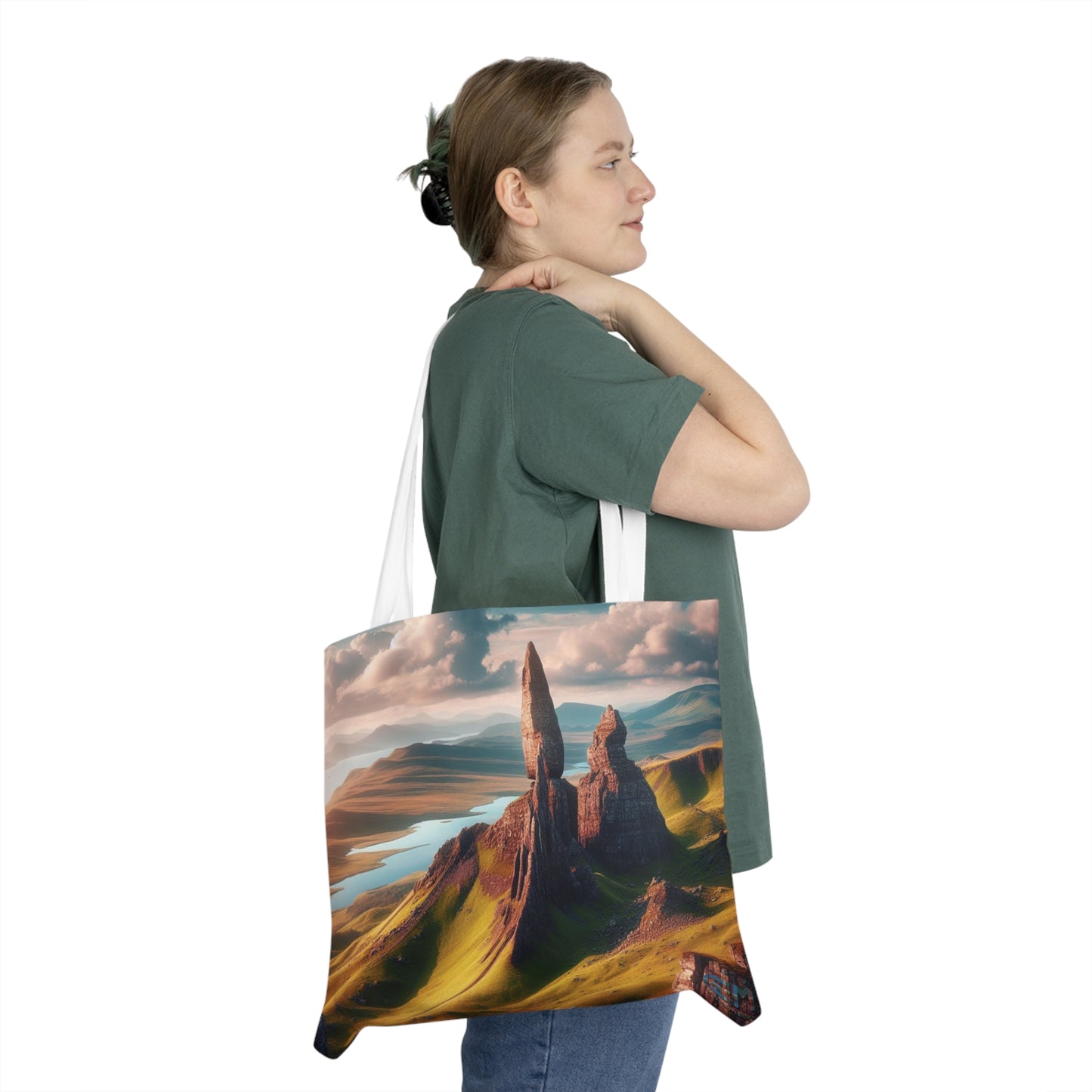 Old Man of Storr Shoulder Tote Bag