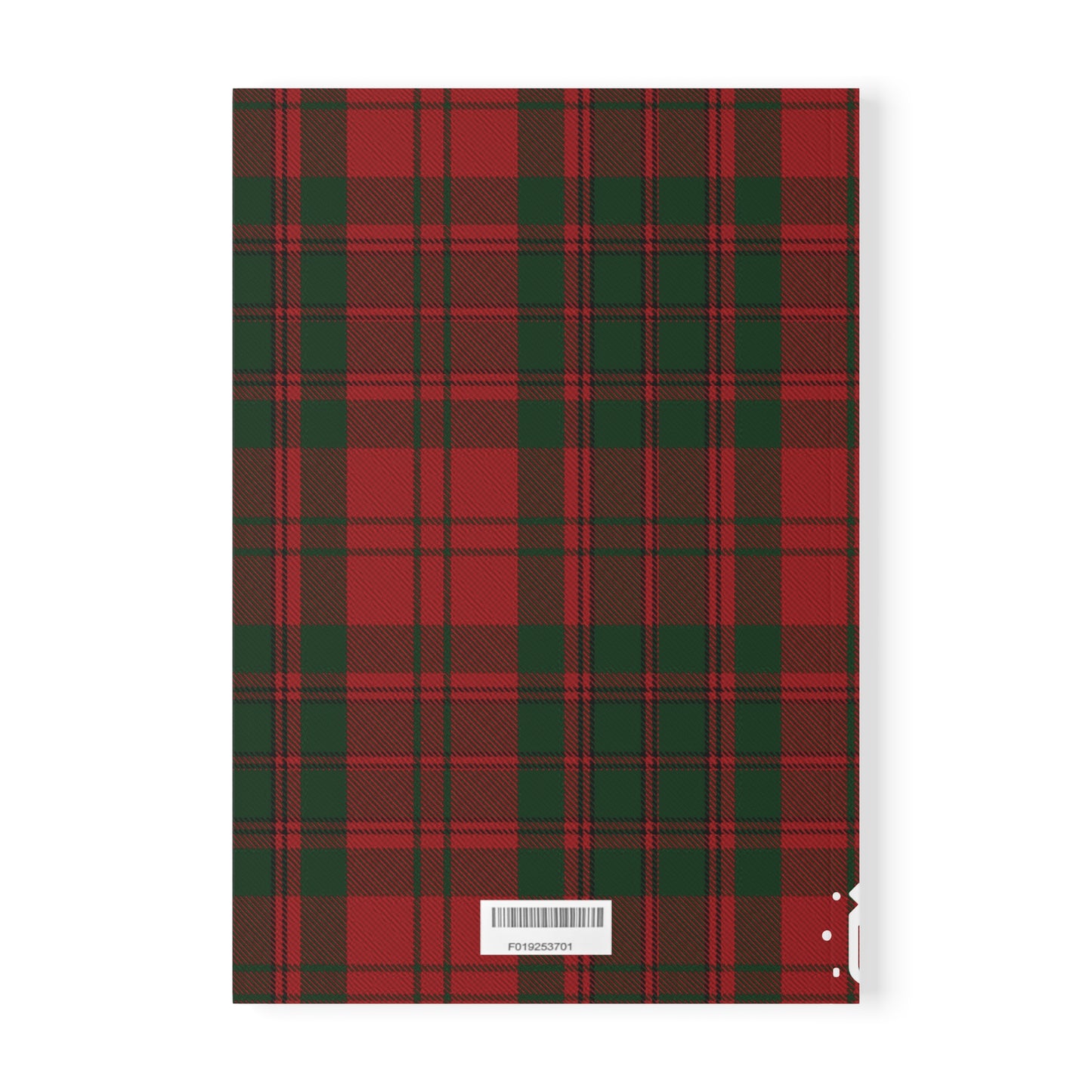 Scottish Tartan Softcover A5 Notebook - Livingston