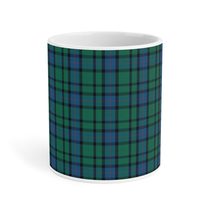 Tartan Mug - Flower of Scotland Tartan, Scottish, Various Sizes