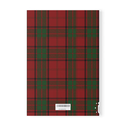 Scottish Tartan Softcover A5 Notebook - Maxwell