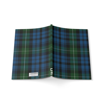 Scottish Tartan Softcover A5 Notebook - Lamont