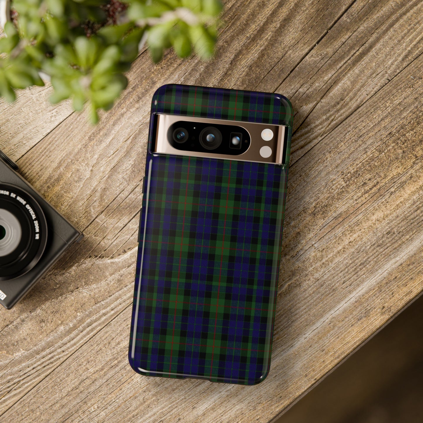 Étui de téléphone à motif tartan écossais - Gunn, divers