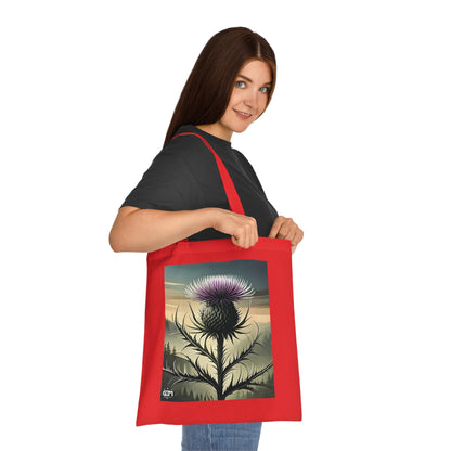 Scottish Nature Coloured Cotton Tote Bag