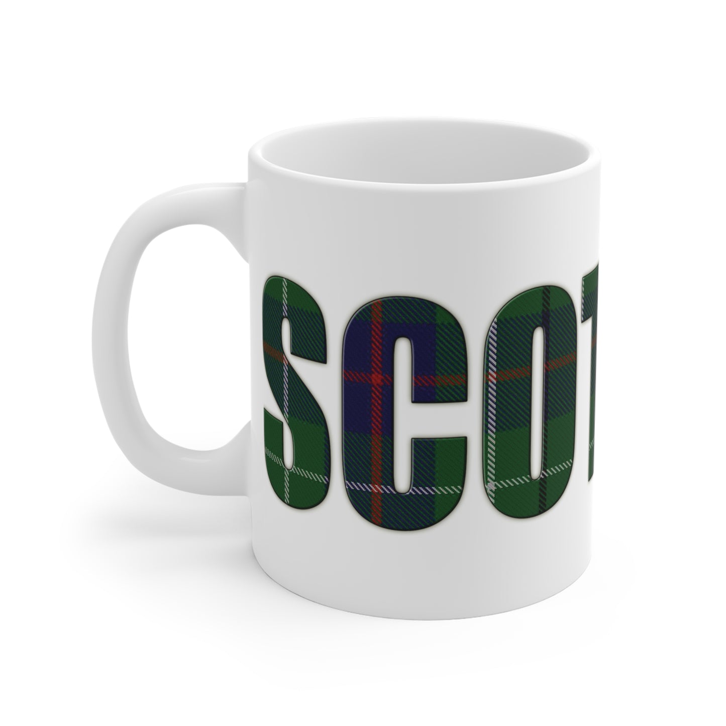 Scotland Tartan Mug - Duncan Tartan, Various Sizes