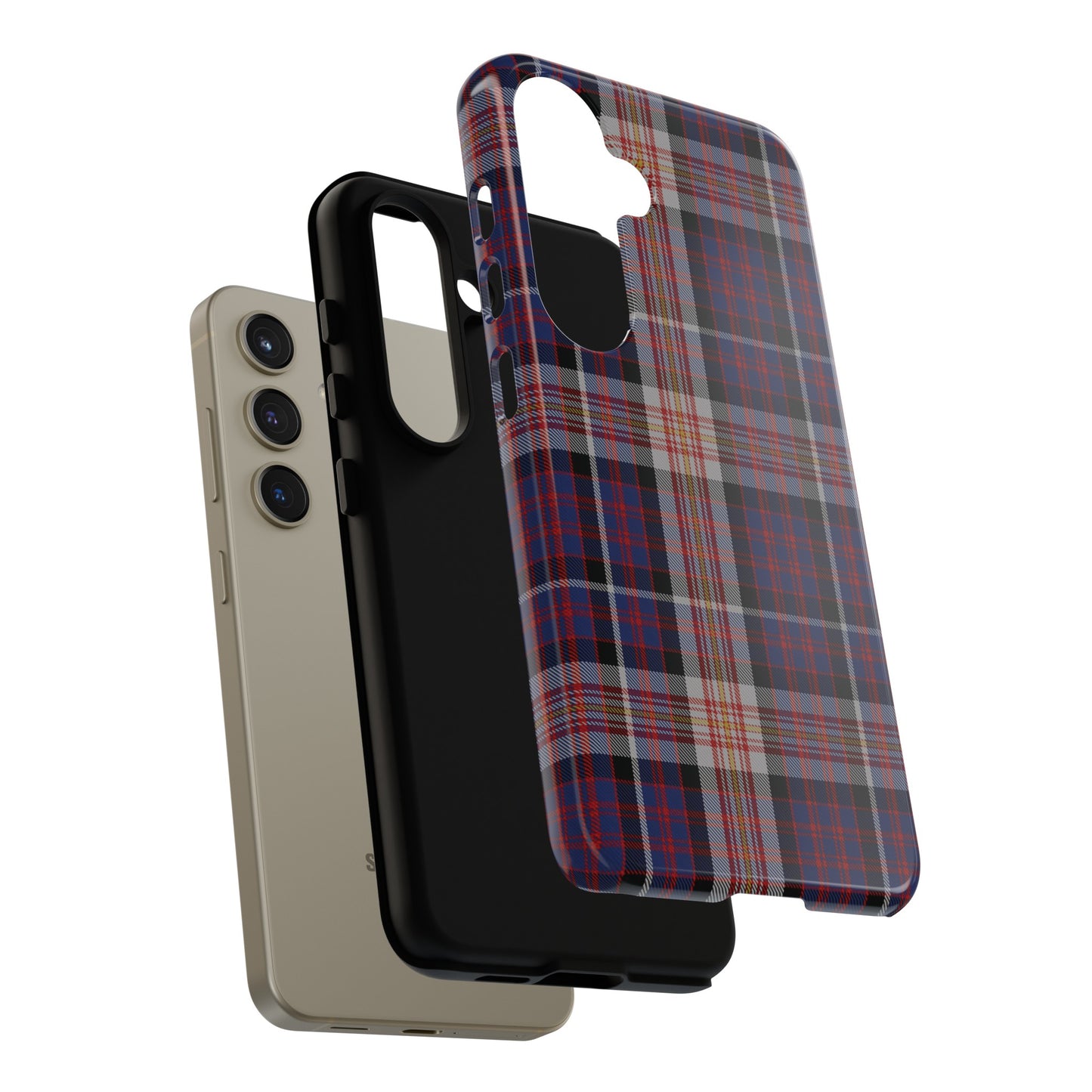 Coque de téléphone à motif tartan écossais - Carnegie, divers