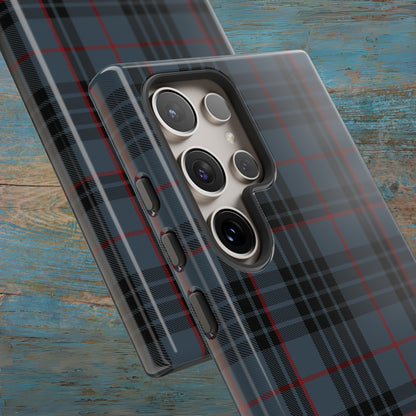 Étui de téléphone à motif tartan écossais - Mackay Blue, divers