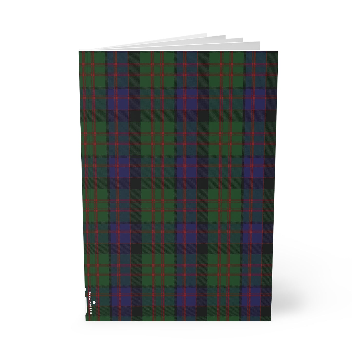 Scottish Tartan Softcover A5 Notebook - MacDonald