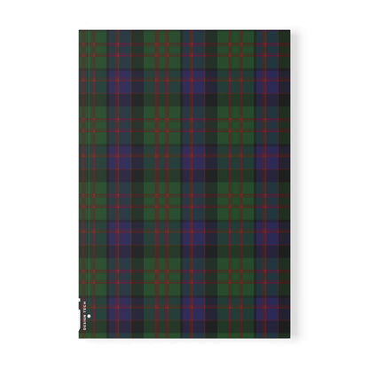 Scottish Tartan Softcover A5 Notebook - MacDonald