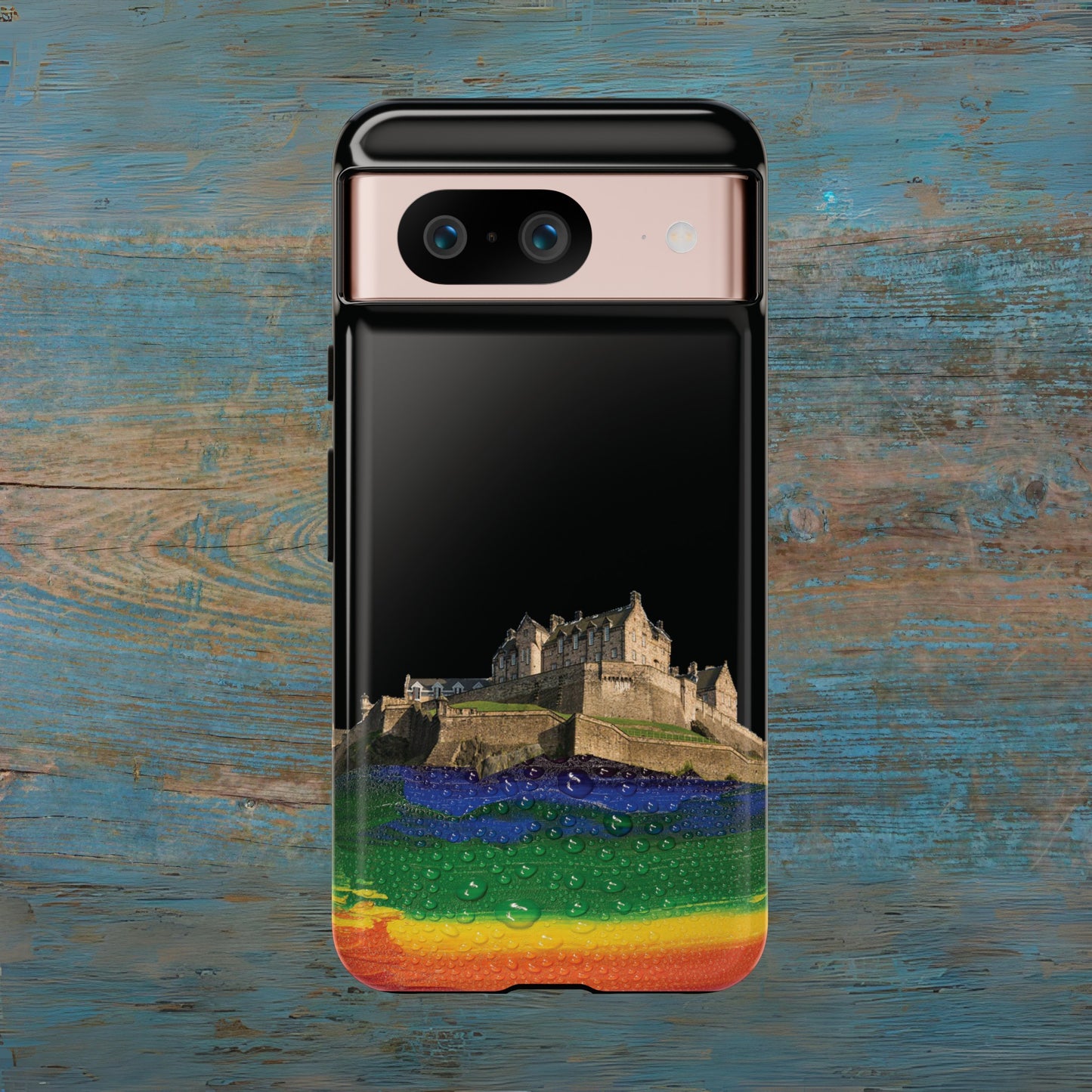 Edinburgh Castle Pride Rockface Phone Case - Rain, Various