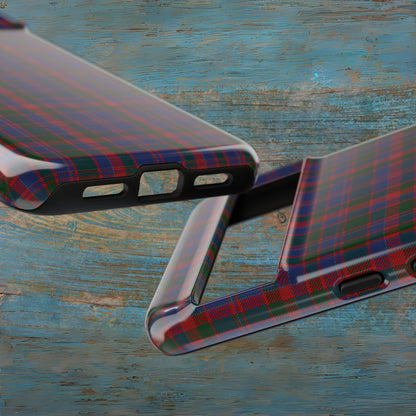 Étui de téléphone à motif tartan écossais - Cumming, Divers