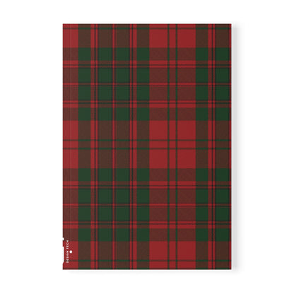 Scottish Tartan Softcover A5 Notebook - Livingston