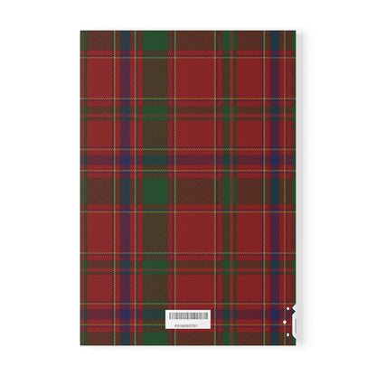 Scottish Tartan Softcover A5 Notebook - Munro