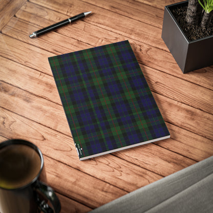 Scottish Tartan Softcover A5 Notebook - Gunn