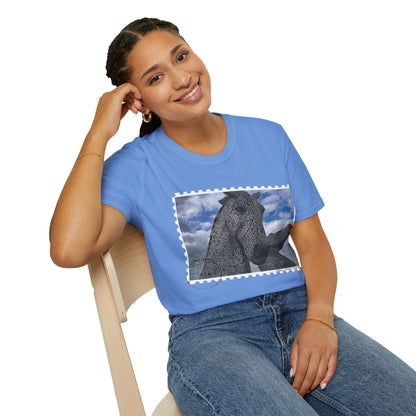 Postcard Kelpies Photo Softstyle T-Shirt, Unisex Tee, Scotland Shirt, Various Colours