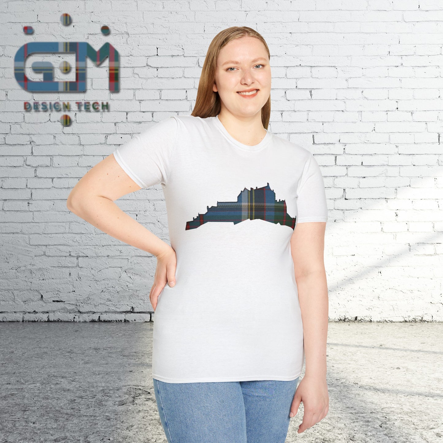 Tartan Edinburgh Castle - Anderson Old Unisex T-Shirt