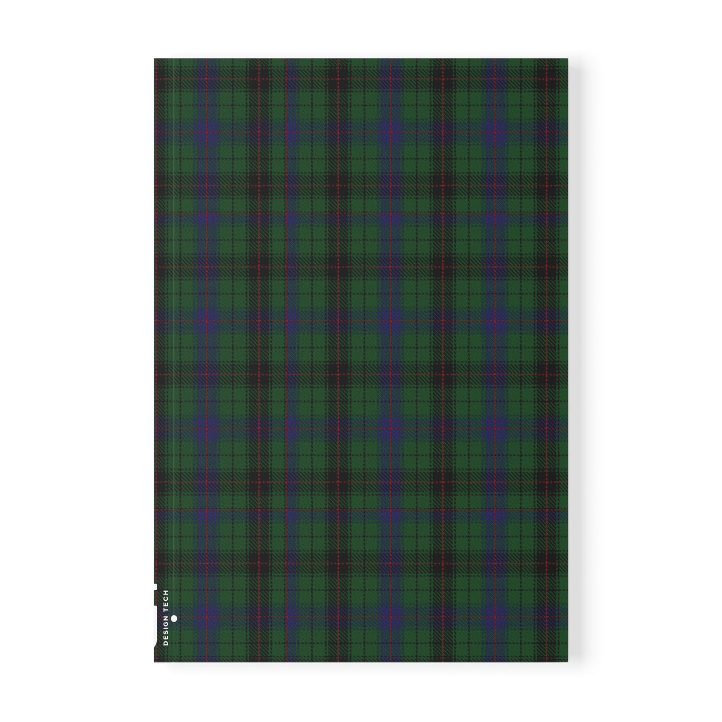 Scottish Tartan Softcover A5 Notebook - Davidson