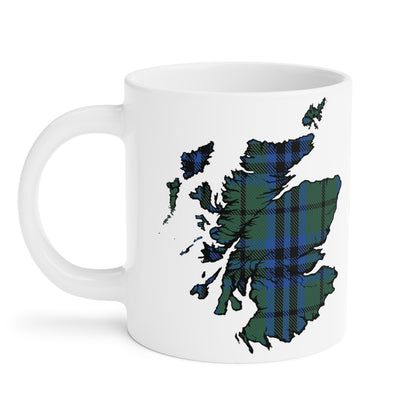 Tasse de carte de tartan d’Écosse - Keith Tartan, différentes tailles 