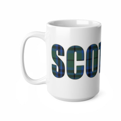 Scotland Tartan Mug - Keith, Coffee Cup, Tea Cup, Scotland, White