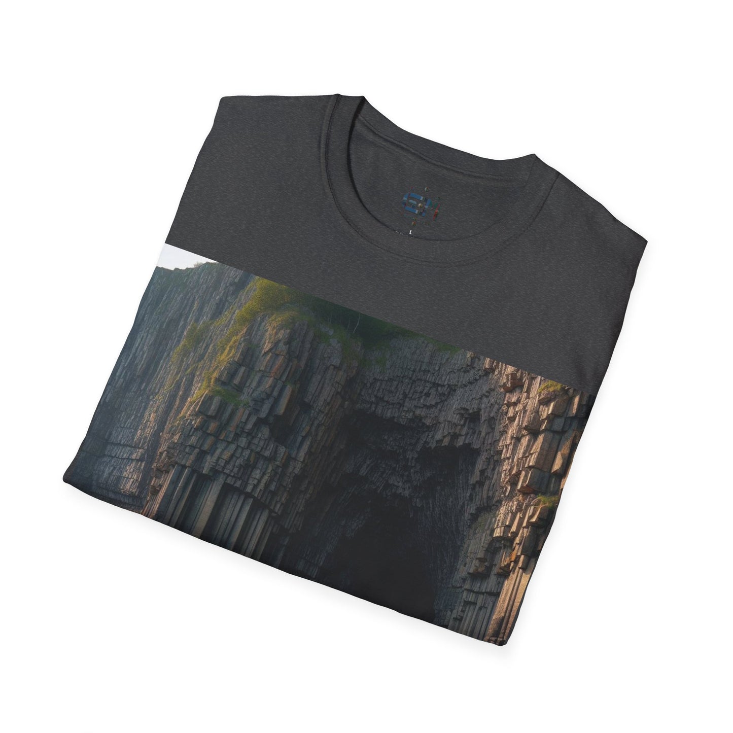 Fingal's Cave - Staffa Softstyle T-Shirt, Unisex Tee, Scottish Landmarks, Various Colours