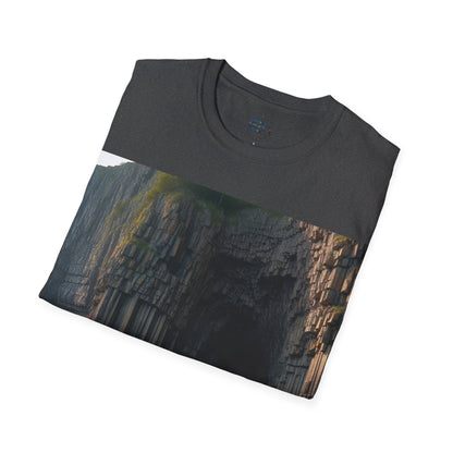 Fingal's Cave - Staffa Softstyle T-Shirt, Unisex Tee, Scottish Landmarks, Various Colours