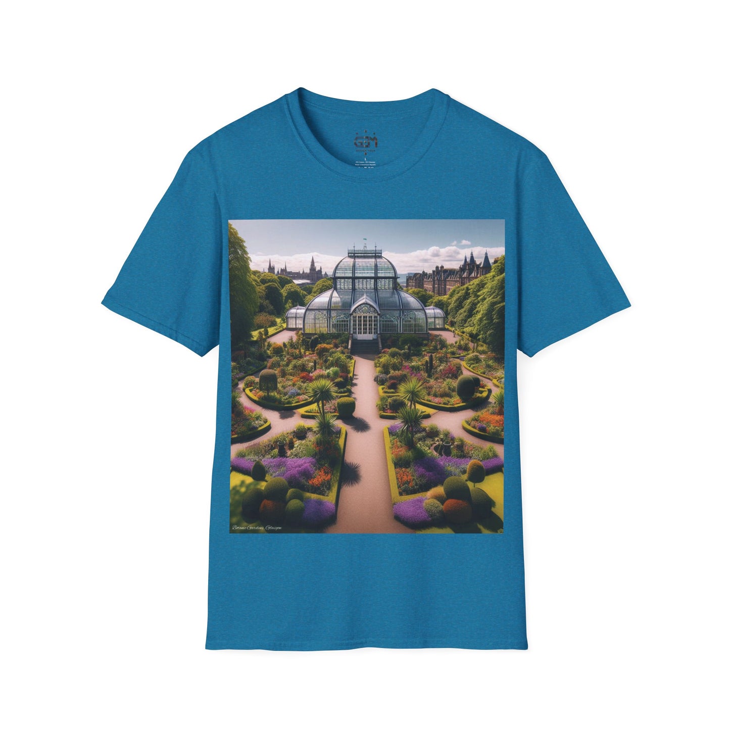 Botanic Gardens Glagsow Softstyle T-Shirt, Unisex Tee, Scottish Landmarks, Various Colours