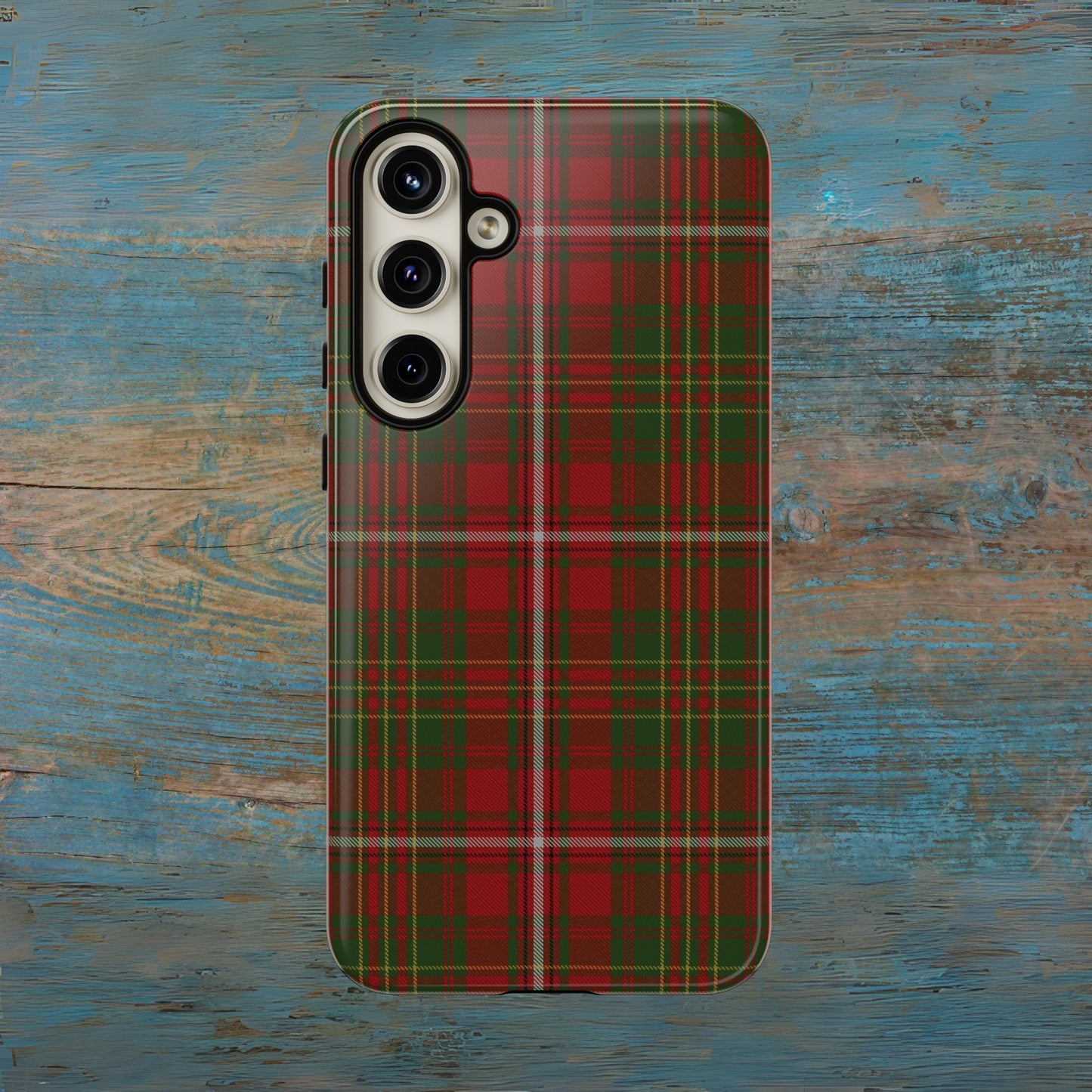 Scottish Tartan Phone Case - Hay, Various