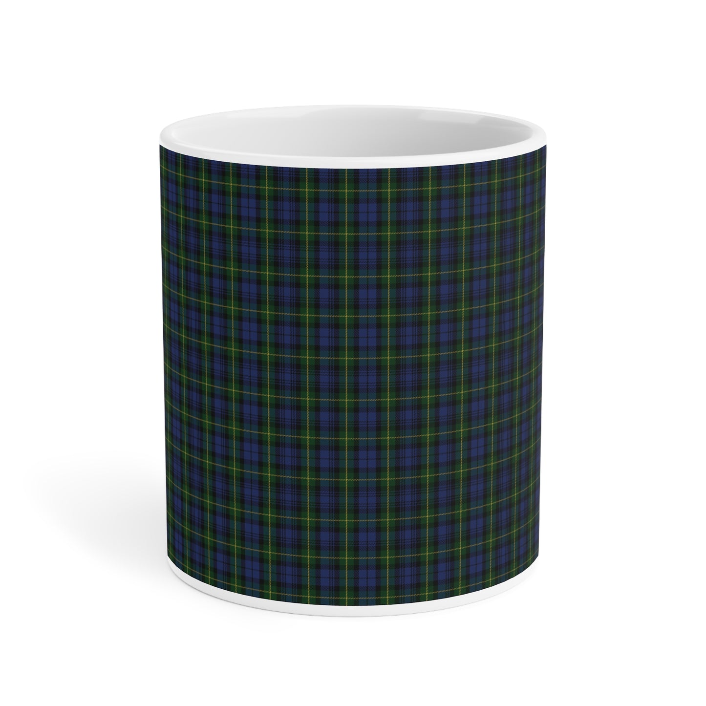 Tartan Mug - Gordon Tartan, Scottish, Various Sizes