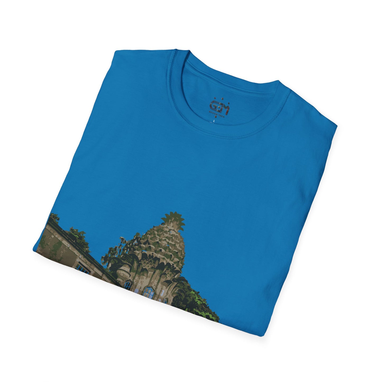 Dunmore Pineapple Artistic Softstyle T-Shirt, Unisex Tee, Scotland Shirt, Various Colours