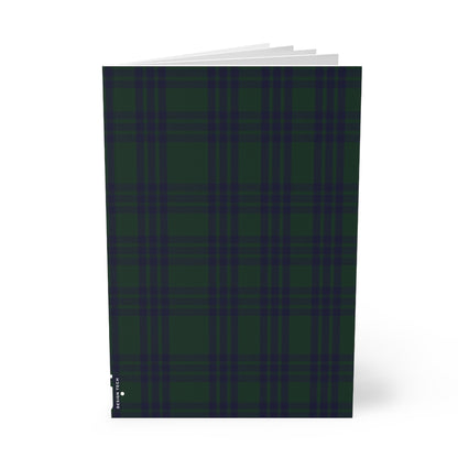 Scottish Tartan Softcover A5 Notebook - Montgomerie