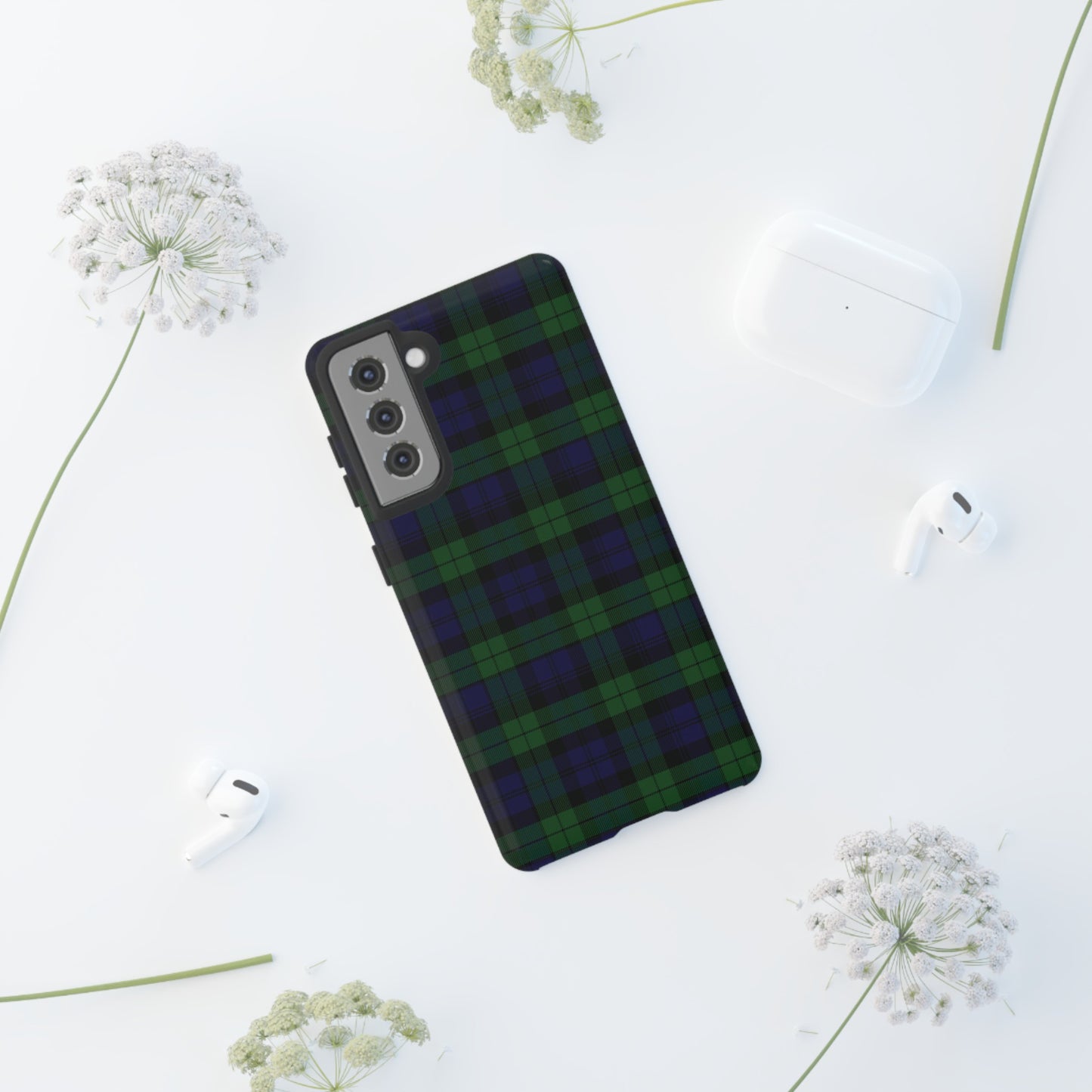 Scottish Tartan Phone Case - Black Watch, Various