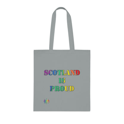 Scotland Pride Road Map Cotton Tote Bag