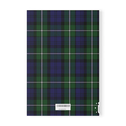 Scottish Tartan Softcover A5 Notebook - Forbes